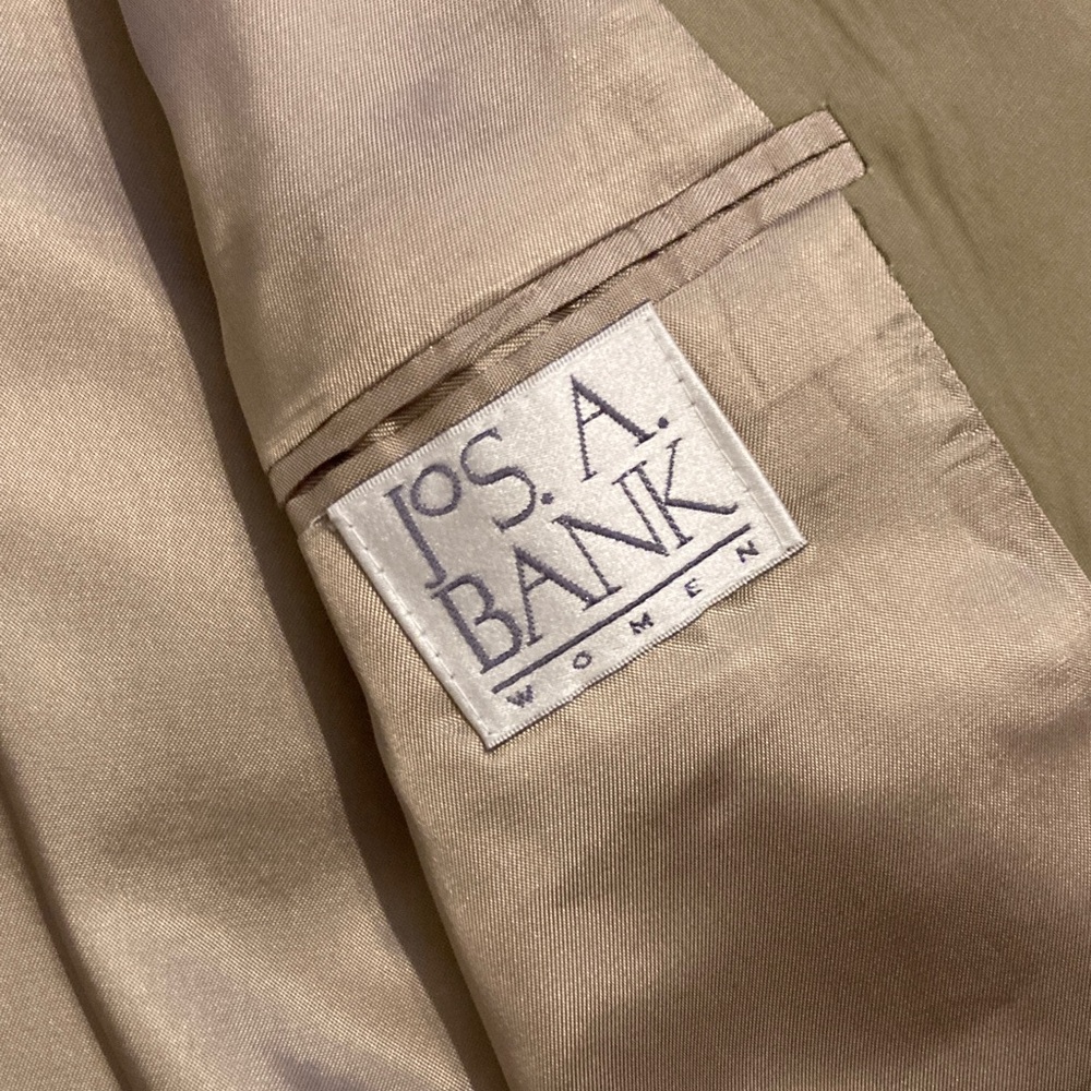 Ladies size 14 Olive Khaki Double-Breasted Suit Set with skirt/jacket - Picture 3 of 6